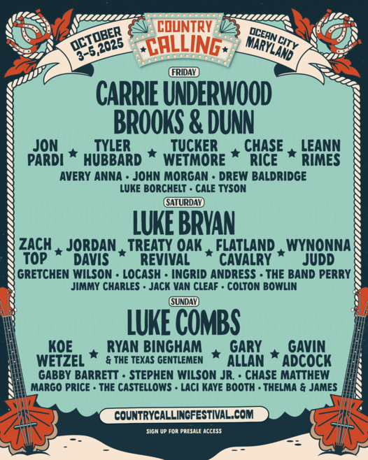 a poster of a concert